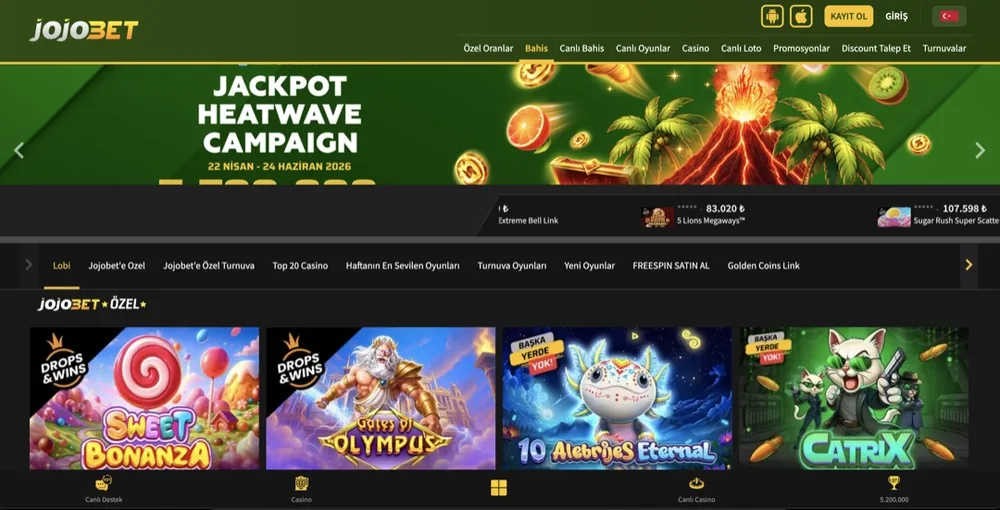 jojobet giriş güncel